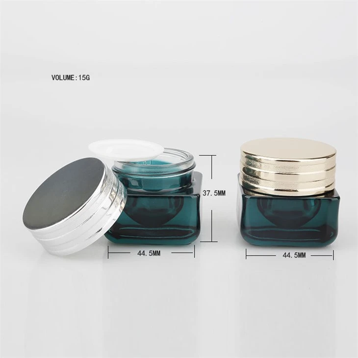 glass cream jars cosmetic packaging