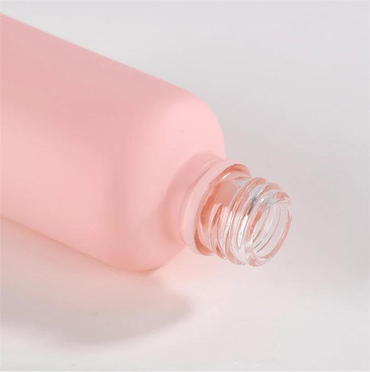 pink Cosmetic Dropper Bottles